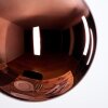 Gastor Lampadario a sospensione, Lampada a sfera, Lampada a sospensione Ramato, 1-Luce