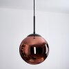 Gastor Lampadario a sospensione, Lampada a sfera, Lampada a sospensione Ramato, 1-Luce