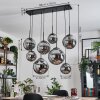 Gastor Lampadario a sospensione, Lampada a sfera, Lampada a sospensione Grigio fumo, 8-Luci Gastor Lampadario a sospensione, Lampada a sfera, Lampada a sospensione Grigio fumo, 8-Luci