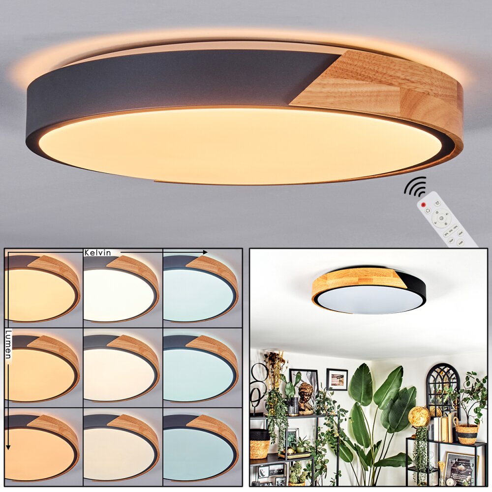 Cadaixo Plafoniera, Panel LED Bianco, 1-Luce, Telecomando main product photo