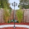Naofe Lampione multibraccia, Illuminazione viale Nero, Argento, 3-Luci
