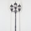 Lentua Lampione multibraccia, Illuminazione viale Nero, Argento, 3-Luci