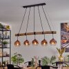 Ripoll Lampadario a sospensione, Lampada a sfera, Lampada a sospensione Écru, Nero, 5-Luci