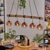 Ripoll Lampadario a sospensione, Lampada a sfera, Lampada a sospensione Écru, Nero, 5-Luci