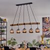 Ripoll Lampadario a sospensione, Lampada a sfera, Lampada a sospensione Écru, Nero, 5-Luci