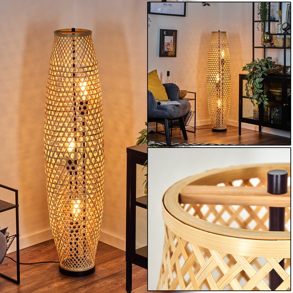 Mulstrand Lampada da terra Écru, Nero, 3-Luci main product photo