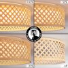 Barroco Plafoniera LED Écru, Bianco, 1-Luce