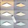 Salmi Plafoniera LED Bianco, 1-Luce