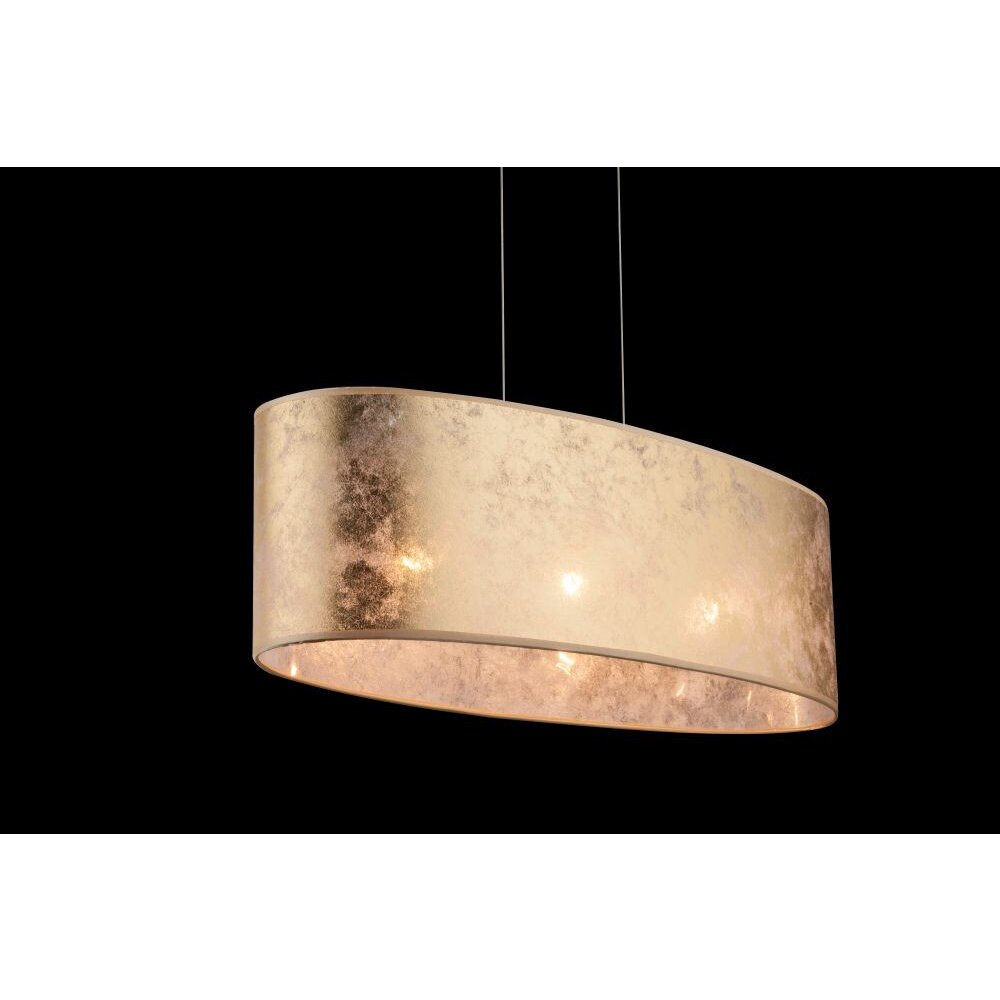 Globo Lampadario a sospensione Nichel opaco, 3-Luci main product photo