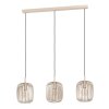 Eglo ROMAZZINA Lampadario a sospensione Nero, 3-Luci