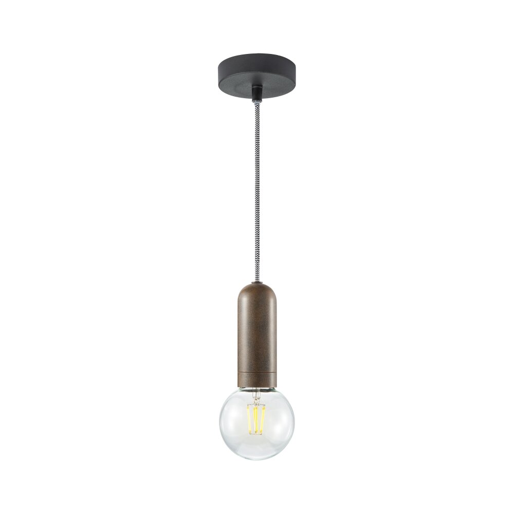 Leuchten Direkt TURN ME Lampada a Sospensione Ruggine, 1-Luce main product photo