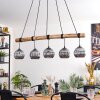 Ripoll Lampadario a sospensione, Lampada a sfera, Lampada a sospensione Écru, Nero, 5-Luci