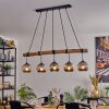 Ripoll Lampadario a sospensione, Lampada a sfera, Lampada a sospensione Écru, Nero, 5-Luci