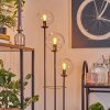 Gastor Lampada da terra 30 cm Legno chiaro, Nero, 3-Luci