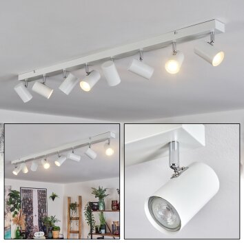 Gesteira Cromo, Bianco, 8-Luci