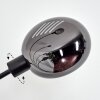 Nikkala Lampada da terra Marmoreo, Nero, 5-Luci