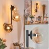Chehalis Lampada a sfera, Applique Ambrato, Chiaro, 3-Luci
