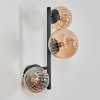 Chehalis Lampada a sfera, Applique Ambrato, 3-Luci