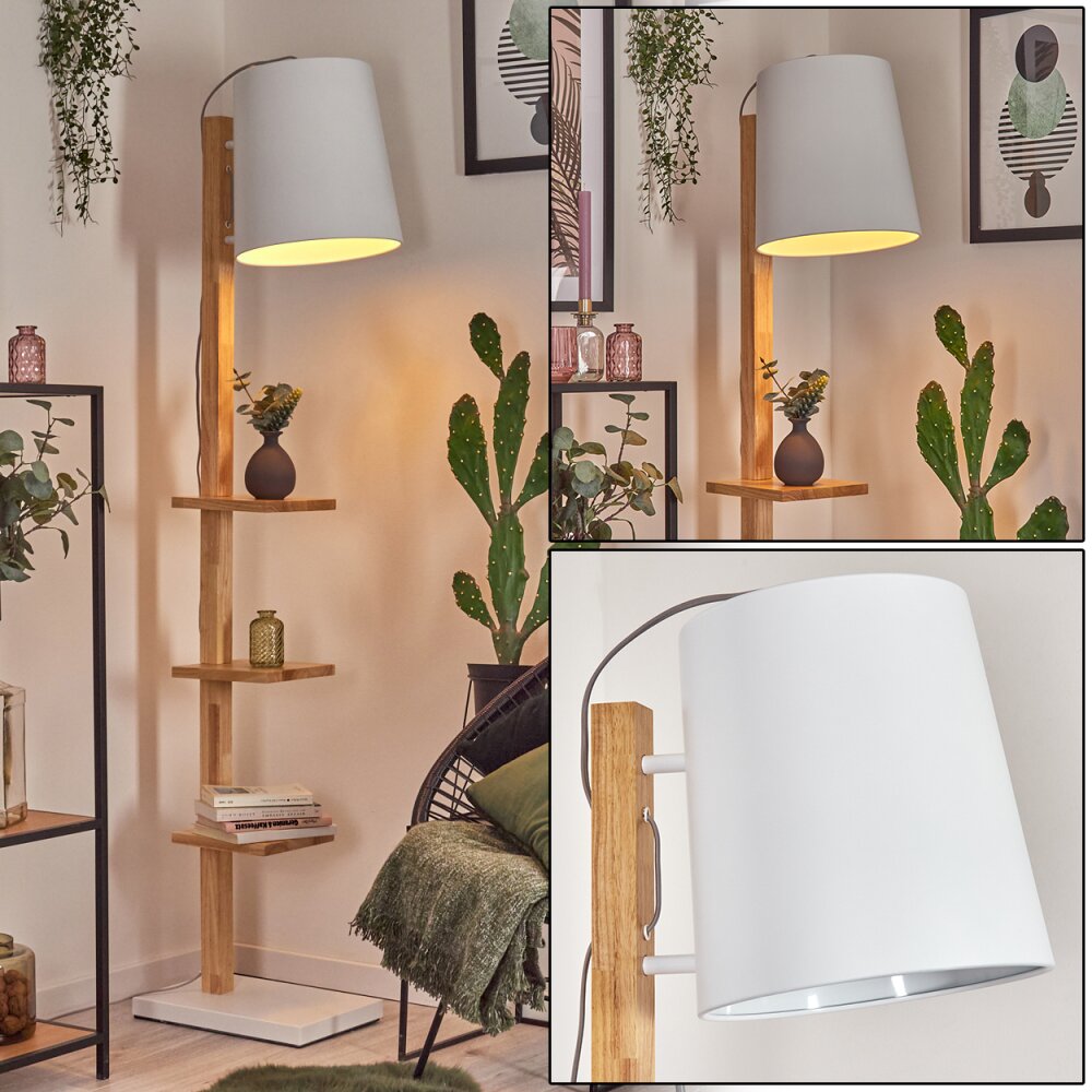 Kelan Lampada da terra Écru, Bianco, 1-Luce main product photo
