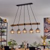 Ripoll Lampadario a sospensione, Lampada a sfera, Lampada a sospensione Écru, Nero, 5-Luci
