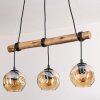 Ripoll Lampadario a sospensione, Lampada a sfera, Lampada a sospensione Écru, Nero, 3-Luci