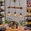 Ripoll Lampadario a sospensione, Lampada a sfera, Lampada a sospensione Écru, Nero, 3-Luci