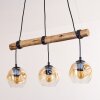 Ripoll Lampadario a sospensione, Lampada a sfera, Lampada a sospensione Écru, Nero, 3-Luci