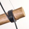 Ripoll Lampadario a sospensione, Lampada a sfera, Lampada a sospensione Écru, Nero, 3-Luci