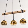 Ripoll Lampadario a sospensione, Lampada a sfera, Lampada a sospensione Écru, Nero, 3-Luci