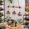 Ripoll Lampadario a sospensione, Lampada a sfera, Lampada a sospensione Écru, Nero, 3-Luci