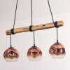 Ripoll Lampadario a sospensione, Lampada a sfera, Lampada a sospensione Écru, Nero, 3-Luci