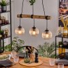 Ripoll Lampadario a sospensione, Lampada a sfera, Lampada a sospensione Écru, Nero, 3-Luci