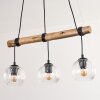 Ripoll Lampadario a sospensione, Lampada a sfera, Lampada a sospensione Écru, Nero, 3-Luci