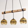 Ripoll Lampadario a sospensione, Lampada a sfera, Lampada a sospensione Écru, Nero, 3-Luci