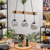 Ripoll Lampadario a sospensione, Lampada a sfera, Lampada a sospensione Écru, Nero, 3-Luci
