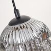 Ripoll Lampadario a sospensione, Lampada a sfera, Lampada a sospensione Écru, Nero, 3-Luci