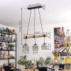 Ripoll Lampadario a sospensione, Lampada a sfera, Lampada a sospensione Écru, Nero, 3-Luci
