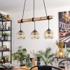 Ripoll Lampadario a sospensione, Lampada a sfera, Lampada a sospensione Écru, Nero, 3-Luci