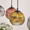 Ripoll Lampadario a sospensione, Lampada a sfera, Lampada a sospensione Écru, Nero, 5-Luci
