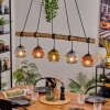 Ripoll Lampadario a sospensione, Lampada a sfera, Lampada a sospensione Écru, Nero, 5-Luci