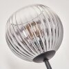 Koyoto Lampada da terra 30 cm Legno chiaro, Nero, 3-Luci