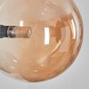 Chehalis Lampada a sfera, Applique Ambrato, Grigio fumo, 3-Luci