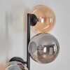 Chehalis Lampada a sfera, Applique Ambrato, Grigio fumo, 3-Luci