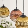 Ripoll Lampadario a sospensione, Lampada a sfera, Lampada a sospensione Écru, Nero, 3-Luci