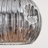 Ripoll Lampadario a sospensione, Lampada a sfera, Lampada a sospensione Écru, Nero, 3-Luci