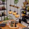 Ripoll Lampadario a sospensione, Lampada a sfera, Lampada a sospensione Écru, Nero, 3-Luci
