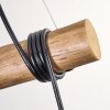 Ripoll Lampadario a sospensione, Lampada a sfera, Lampada a sospensione Écru, Nero, 3-Luci