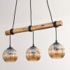 Ripoll Lampadario a sospensione, Lampada a sfera, Lampada a sospensione Écru, Nero, 3-Luci