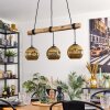 Ripoll Lampadario a sospensione, Lampada a sfera, Lampada a sospensione Écru, Nero, 3-Luci