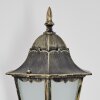 Hongkong Lampada da parete per esterno, Applique Oro, Nero, 1-Luce